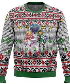 Zelda and Link Ugly Christmas Sweater