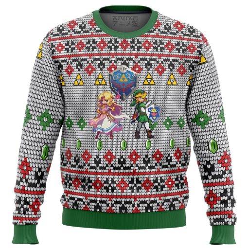 Zelda and Link Ugly Christmas Sweater