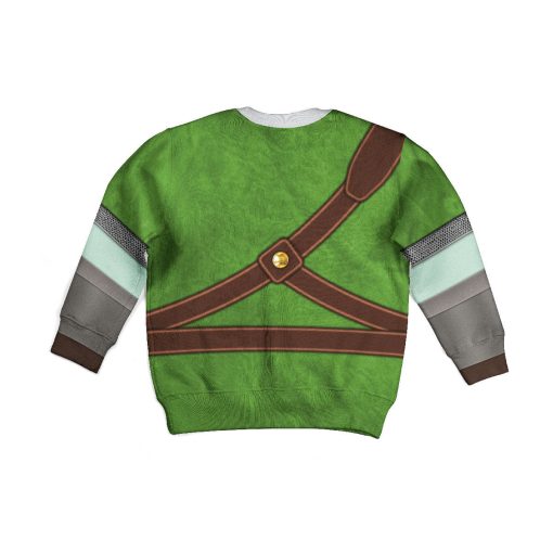 Knights of Skyloft Green Costume Kid Tops Hoodie Sweatshirt T-Shirt