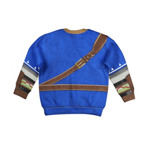 Link Zora Tunic Costume Kid Tops Hoodie Sweatshirt T-Shirt