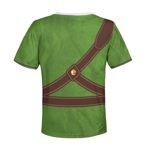 Knights of Skyloft Green Costume Kid Tops Hoodie Sweatshirt T-Shirt