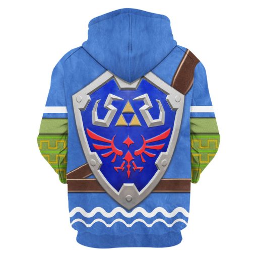 Hero's Clothes - Wind Waker Attire Shield Unisex Hoodie Sweatshirt T-shirt Sweatpants Cosplay