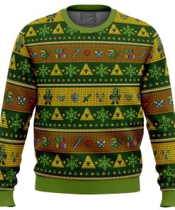 Link Adventure Legend of Zelda Ugly Christmas Sweater