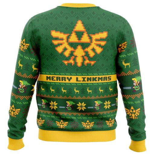 Merry Linkmas Legend of Zelda Ugly Christmas Sweater