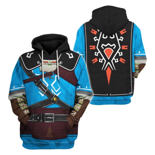 Tears Of The Kingdom Link Champion's Tunic Attire Cosplay Custom Apparel