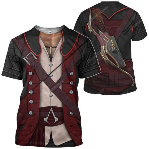 9Heritages Cosplay Assassin's Creed IV 4 Black Flag Connor Kenway T-Shirts Hoodies Apparel