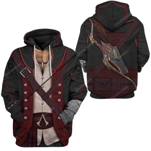 9Heritages Cosplay Assassin's Creed IV 4 Black Flag Connor Kenway T-Shirts Hoodies Apparel