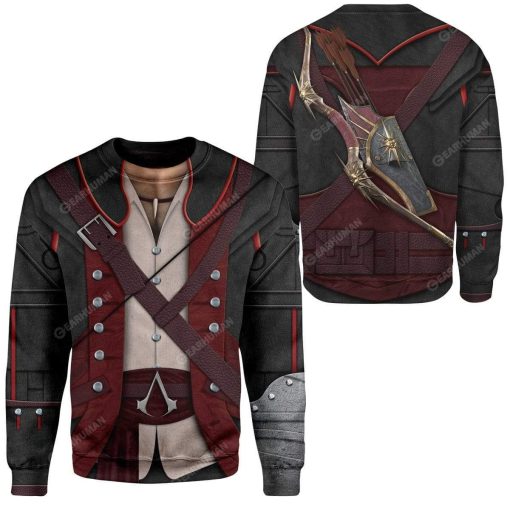 9Heritages Cosplay Assassin's Creed IV 4 Black Flag Connor Kenway T-Shirts Hoodies Apparel