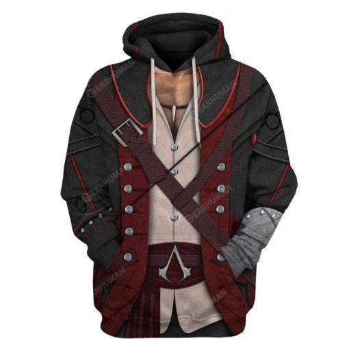 9Heritages Cosplay Assassin's Creed IV 4 Black Flag Connor Kenway T-Shirts Hoodies Apparel