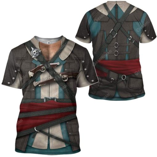 9Heritages Cosplay Assassin's Creed IV 4 Black Flag Edward Kenway T-Shirts Hoodies Apparel