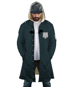 The Training Corps Attack on Titan Hooded Cloak Coat