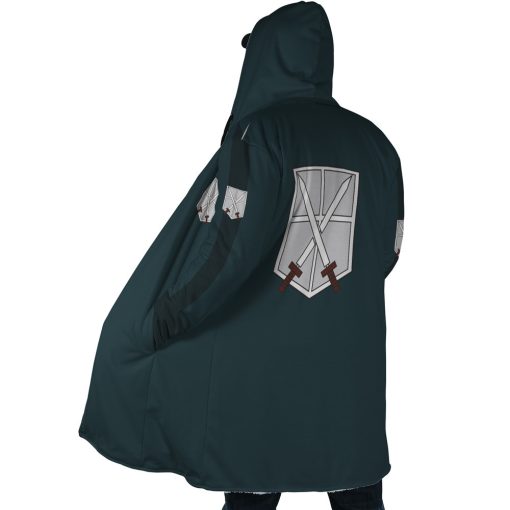 The Training Corps Attack on Titan Hooded Cloak Coat