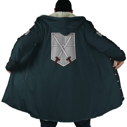 The Training Corps Attack on Titan Hooded Cloak Coat