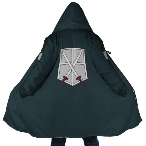 The Training Corps Attack on Titan Hooded Cloak Coat